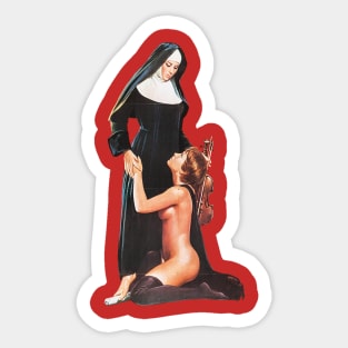 Borowczyk - Behind Convent Walls Sticker